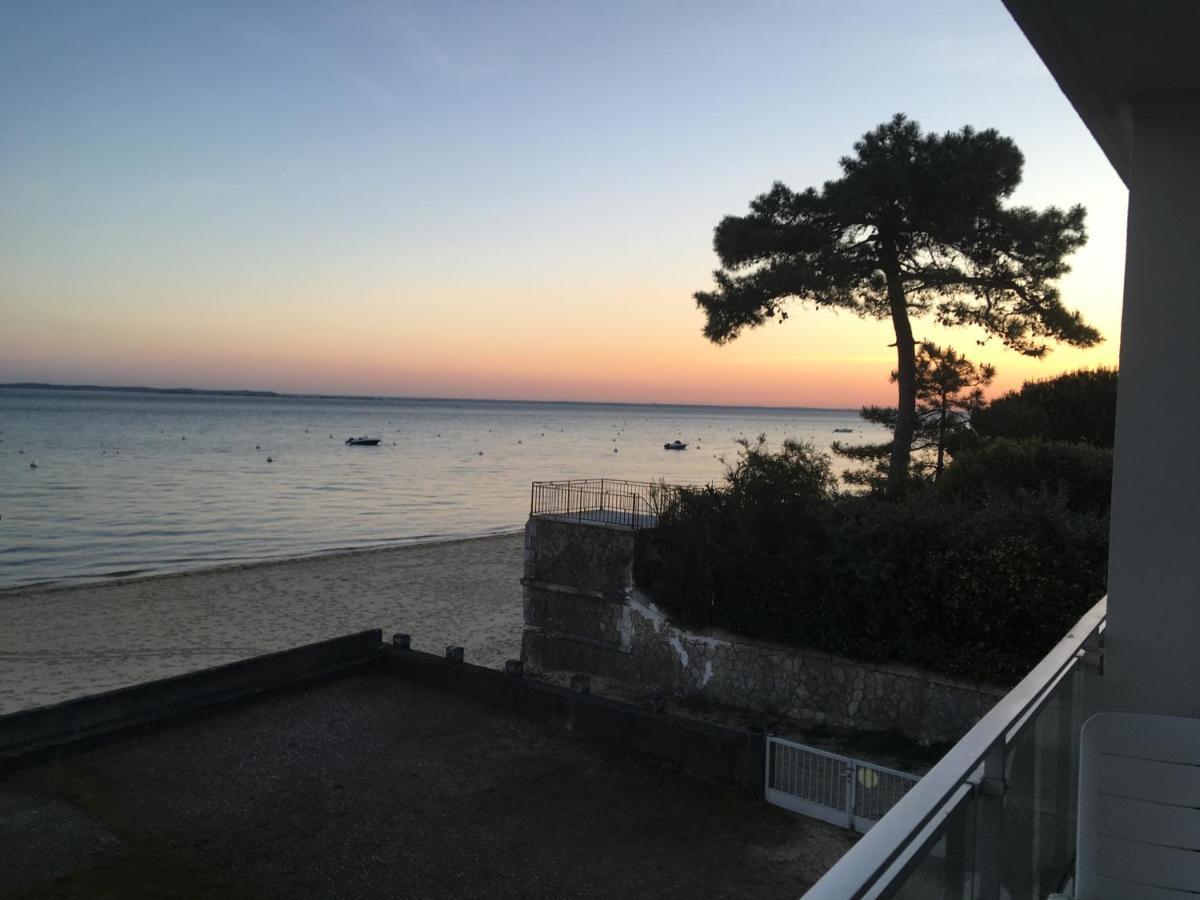 Appartement Arcachon Perreire Premiere Ligne Les Pieds Dans L Eau Vue Magnifique Sur Le Bassin Екстериор снимка