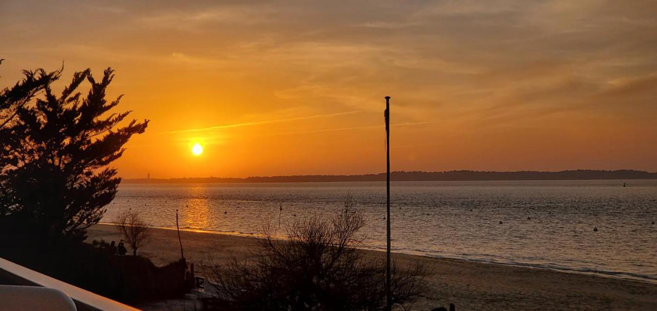 Appartement Arcachon Perreire Premiere Ligne Les Pieds Dans L Eau Vue Magnifique Sur Le Bassin Екстериор снимка
